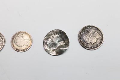 Lot 4 - Miscellaneous coins and tokens including: A GB...