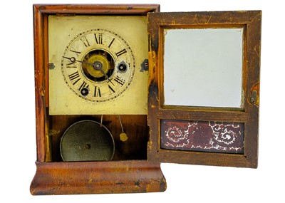 Lot 55 - A late 19th century American clock by Seth Thomas Plymouth Hollow Connecticut.