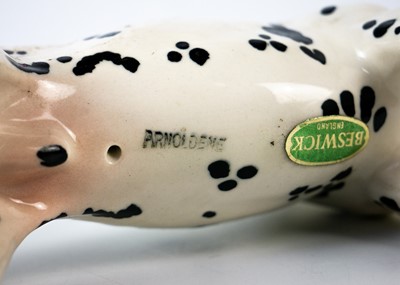 Lot 95 - A Beswick Pottery Dalmatian in gloss.