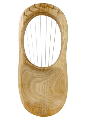 Lot 217 - A pentatonic Lyre harp.