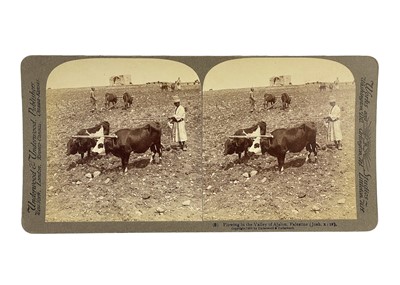 Lot 81 - Thirty-nine stereoviews of the Holy Land, early 20th century.