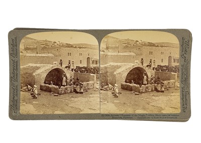 Lot 81 - Thirty-nine stereoviews of the Holy Land, early 20th century.