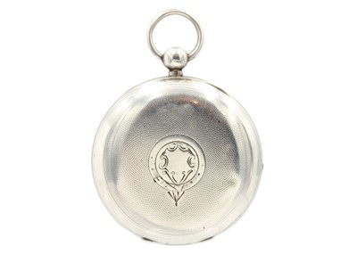 Lot 207 - Two silver Waltham key wind lever pocket watches, and one other.