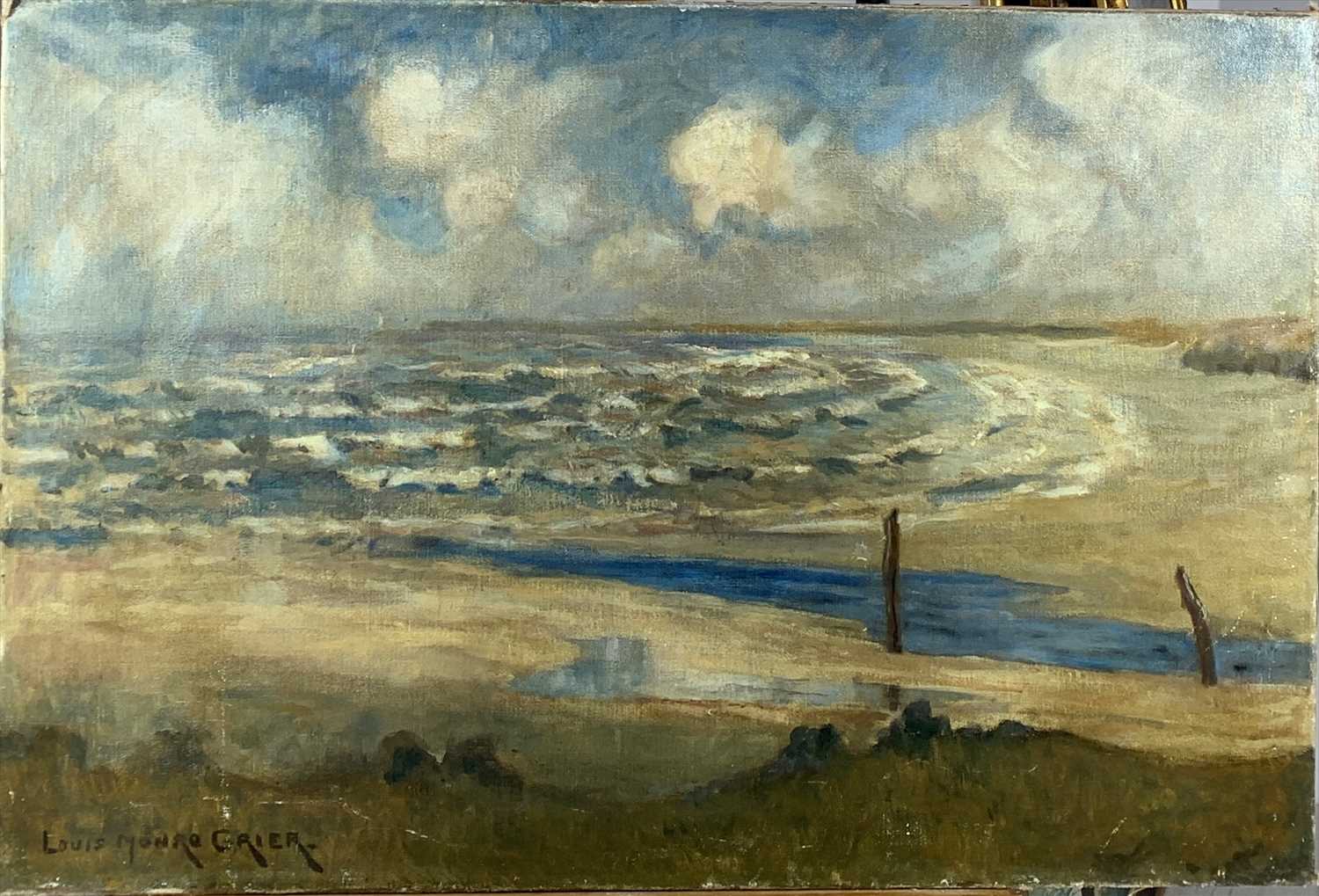 Lot 483 - Louis Monro GRIER (c.1864-1920) Across St Ives...