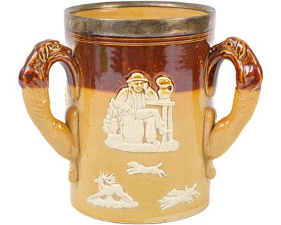 Lot 511 - Trevor Corser, a Leach pottery mug.