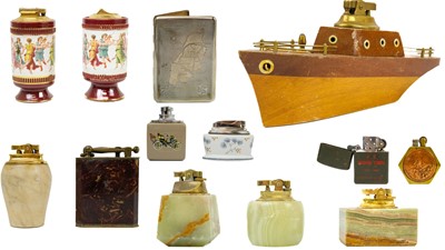 Lot 304 - A collection of novelty lighters.