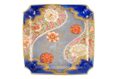 Lot 568 - A Japanese Ando cloisonne enamel dish, 20th century.