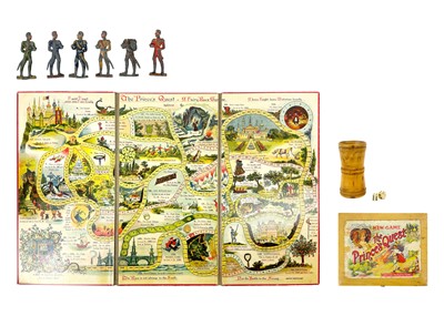 Lot 330 - The Prince's Quest board game, circa 1890.