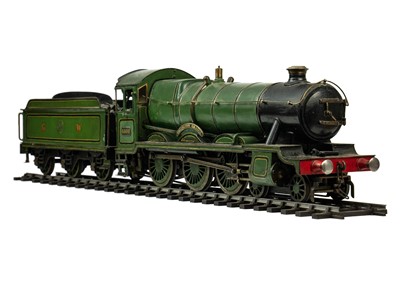 Lot 518 - Gauge 3 (2 1/2") GWR live steam "Grange" class 6800 locomotive and tender - Cornwall Interest