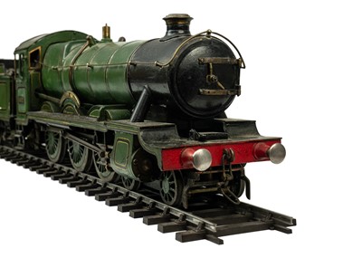 Lot 518 - Gauge 3 (2 1/2") GWR live steam "Grange" class 6800 locomotive and tender - Cornwall Interest