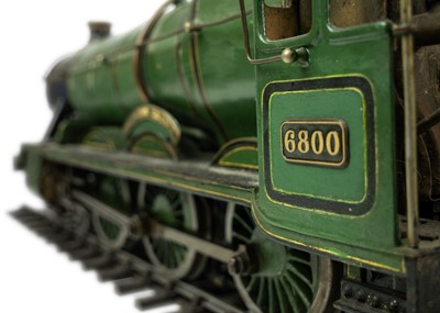 Lot 518 - Gauge 3 (2 1/2") GWR live steam "Grange" class 6800 locomotive and tender - Cornwall Interest