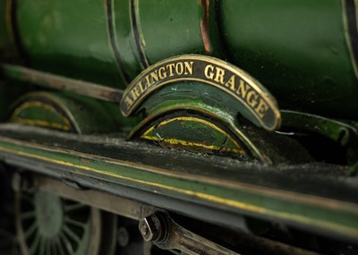 Lot 518 - Gauge 3 (2 1/2") GWR live steam "Grange" class 6800 locomotive and tender - Cornwall Interest