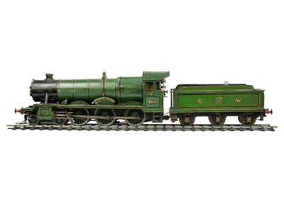 Lot 518 - Gauge 3 (2 1/2") GWR live steam "Grange" class 6800 locomotive and tender - Cornwall Interest