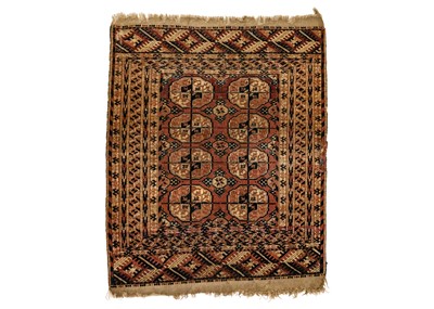 Lot 348 - A Tekke Turkoman rug, circa 1900-1920.