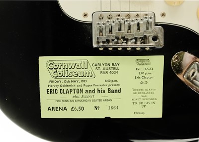 Lot 176 - Signed; Eric Clapton electric guitar.