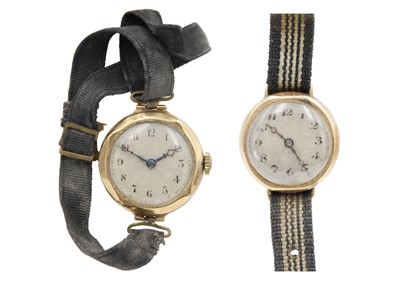 Lot 203 - Two 1920s manual wind lady's wristwatches by Buren.