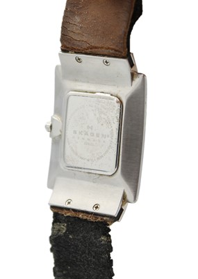 Lot 217 - LONGINES - A stainless steel gentleman's manual wind dress wristwatch.