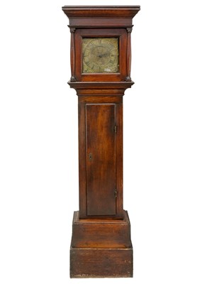 Lot 1227 - A 30 hour oak longcase clock by W Hoadley, Rotherfield.