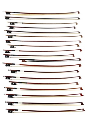 Lot 198 - Violin bows.