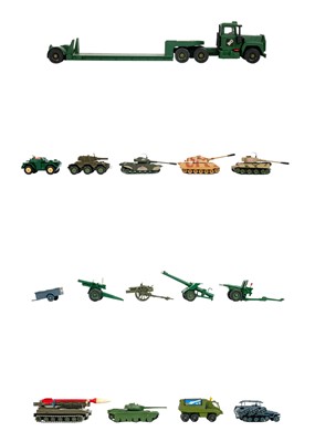 Lot 710 - Military Diecast by Dinky, Corgi, Britains etc.