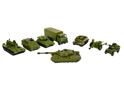 Lot 712 - Dinky:  Allied Military Vehicles (x8)