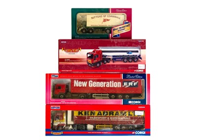 Lot 716 - Corgi boxed Heavy Haulage Commercial Vehicles including Cornish Interest (x4)