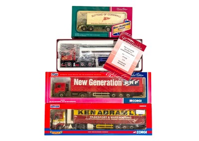 Lot 716 - Corgi boxed Heavy Haulage Commercial Vehicles including Cornish Interest (x4)