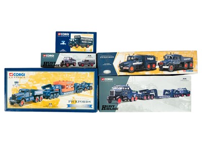 Lot 721 - Corgi boxed Heavy Haulage Commercial Vehicles - various Pickfords Vehicles (x5 boxes)