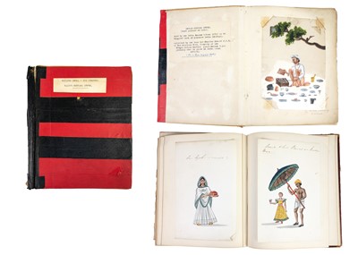 Lot 135 - 19th century Indian Servant Types