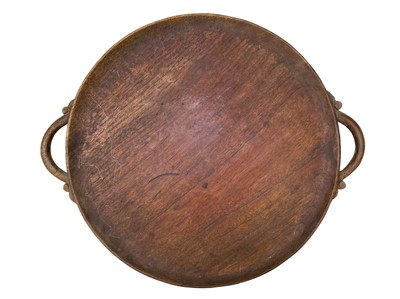 Lot 95 - A hanging brass bell.