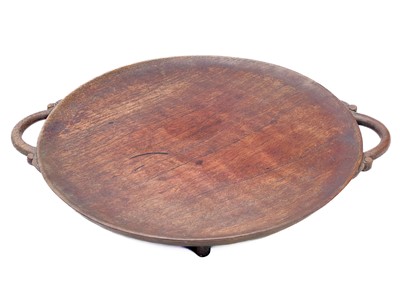 Lot 95 - A hanging brass bell.