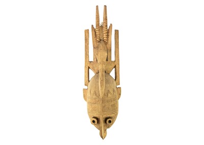 Lot 241 - A Bambara antelope mask.