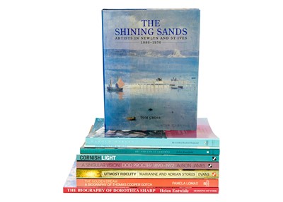 Lot 591 - A collection of nine art books.