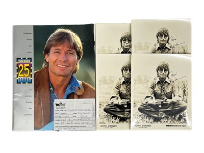 Lot 107 - Signed; John Denver