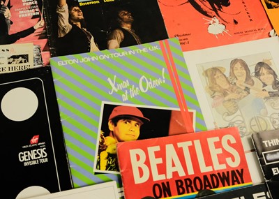 Lot 116 - Tour programmes and magazines.