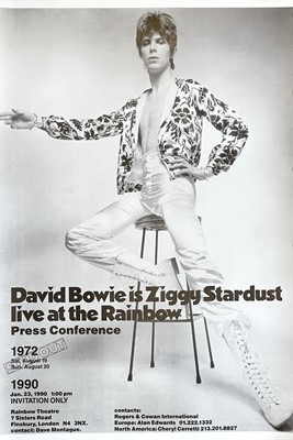 Lot 88 - David Bowie; 'David Bowie is Ziggy Stardust'.