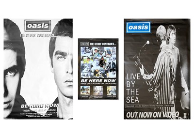 Lot 91 - Oasis; promotional posters.