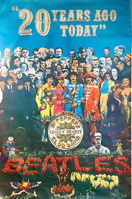 Lot 92 - The Beatles; related promotional posters.