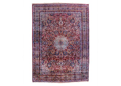 Lot 380 - A Kerman carpet, South West Persia, circa 1920.