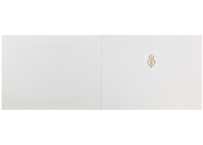 Lot 63 - King Charles  III, as The Prince of Wales, Royal Christmas card 1993