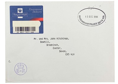Lot 62 - King Charles  III, as The Prince of Wales, Royal Christmas card 1994