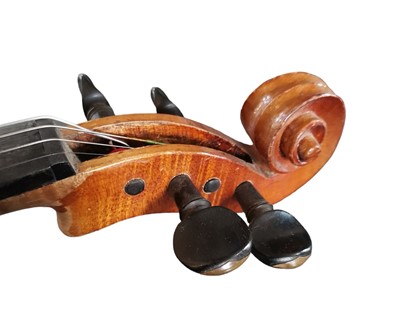 Lot 183 - Two violins.