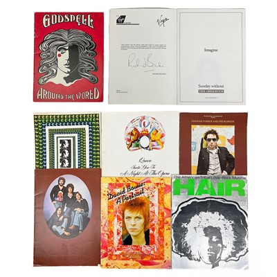 Lot 110 - Tour and music programmes.