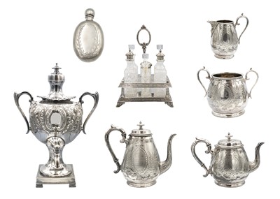 Lot 260 - Box of silver plated wares.