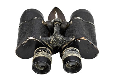 Lot 307 - A pair of WW II era 7x50 binoculars by Ernst Leitz