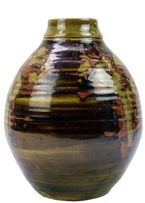 Lot 415 - A studio pottery vase.