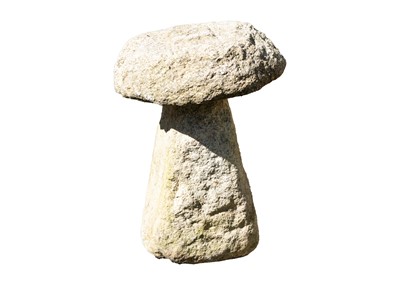 Lot 535 - A Cornish granite staddle stone.