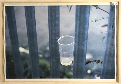 Lot 1290 - Richard WENTWORTH (b.1947) 'Cup in Fence'...