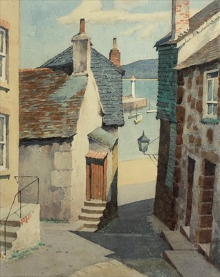 Lot 158 - James HESELDIN (1887-1969) Downalong St Ives...