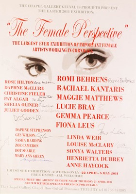 Lot 326 - 'The Female Perspective' Exhibition Poster